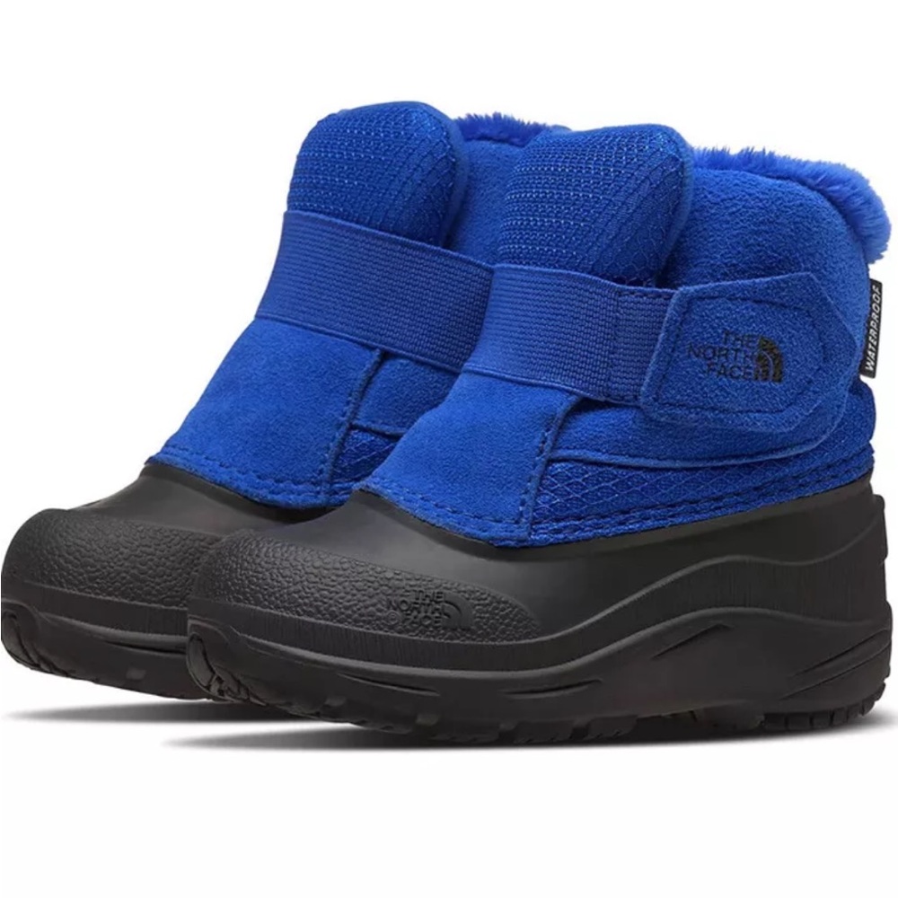 The North Face Toddler Alpenglow Tnf Blue/Tnf Black Snow Boots US 5.